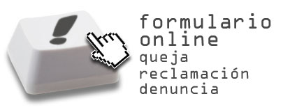 Accés al formulari per efectuar queixes/reclamacions/denúncies